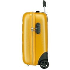 Joummabags ROLL ROAD Flex Ochre, Příruční mini cestovní kufr, 40x30x20cm, 24L, 584996D