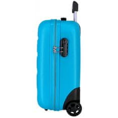 Joummabags ROLL ROAD Flex Azul Claro, Příruční mini cestovní kufr, 40x30x20cm, 24L, 584996A