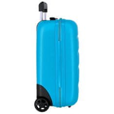 Joummabags ROLL ROAD Flex Azul Claro, Příruční mini cestovní kufr, 40x30x20cm, 24L, 584996A