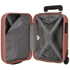 Joummabags ROLL ROAD Flex Nude, Příruční mini cestovní kufr, 40x30x20cm, 24L, 584996C