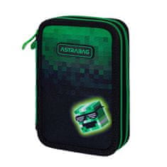 Astra Dvoupatrový penál s náplní BAG PIXEL HERO, AC21, 503024056