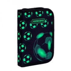 Astra Vyklápěcí penál s náplní BAG NEON FOOTBALL, AC11, 503024063