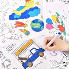 JOJOY® Rolka pro Malování a Kreslení, Rolka pro dětskou kresbu (30x300 cm) | FUNPICROLL