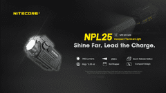 Nitecore NPL25 svítidlo na zbraň 900 Lumens