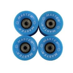 Master kolečka pro plastik board - 60 x 45 mm - modré