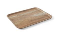 Hendi Tác servírovacís melaminovým laminátem se vzorem dřeva, HENDI, Dřevo, 370x530mm - 508947