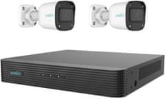 by Uniview Bullet Kit - 2x kamera IPC-B122-APF28, 1x NVR-108E2-P (UNIARCH2BULLETKIT)