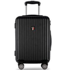Cestovní kufr TUCCI Banda T-0274/3-M ABS - černá