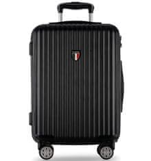 Cestovní kufr TUCCI Banda T-0274/3-L ABS - černá