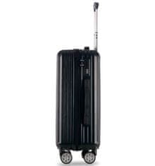 Cestovní kufr TUCCI Banda T-0274/3-M ABS - černá