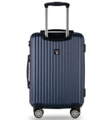 Sada cestovních kufrů TUCCI Banda T-0274/3 ABS - modrá