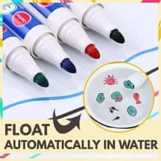 Netscroll Magické fixy, se kterými kreslíte roztomilé obrázky plovoucí na vodě, FloatPens