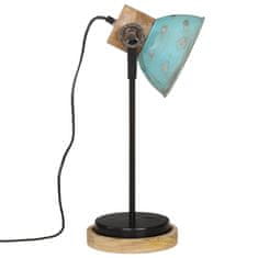 Vidaxl Stolní lampa 25 W modrá patina 17 x 17 x 50 cm E27