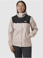 Helly Hansen Černo-růžová dámská sportovní bunda HELLY HANSEN Vancouver Rain Jacket XS