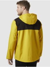 Helly Hansen Černo-žlutá pánská sportovní bunda HELLY HANSEN Vancouver Rain Jacket S