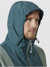 Helly Hansen Petrolejovo-zelená pánská sportovní bunda HELLY HANSEN Rig Rain Jacket S
