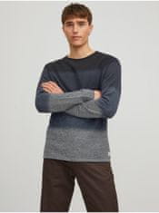 Jack&Jones Tmavě modrý pánský svetr Jack & Jones Hill S