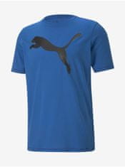 Puma Modré pánské sportovní tričko Puma Active Big Logo Tee S