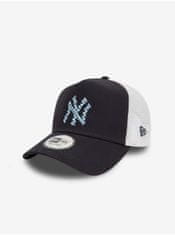 New Era Bílo-černá pánská kšiltovka New Era 940 Af trucker MLB Seasonal Infill UNI