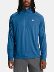 Under Armour Tričko UA Tech 2.0 1/2 Zip-BLU XL