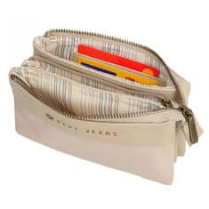 Joummabags Pepe Jeans Morgan Beige - Tříkomorová peněženka, 7924333