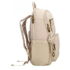 Joummabags Pepe Jeans Morgan Beige - Batoh na notebook 15", 7922433