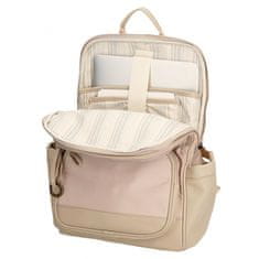 Joummabags Pepe Jeans Morgan Beige - Batoh na notebook 15", 7922433