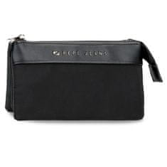 Joummabags Pepe Jeans Morgan Black - Tříkomorová peněženka, 7924331