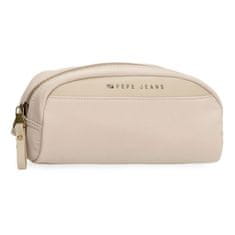 Joummabags Pepe Jeans Morgan Beige - Cestovní kosmetické pouzdro, 7924633