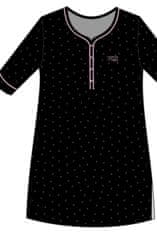 Cornette Noční košile 485/296 Be happy 2 - CORNETTE černá S