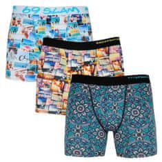 Gemini Pánské boxerky fit mix 3PACK PACMRT-PO - 69SLAM M Mix barev