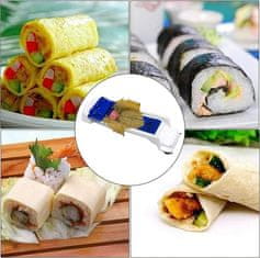 HOME & MARKER® Rolovací stroj na výrobu Sushi, Sushi stroj, formy na sushi, Rolovácí stroj na přípravu sarm, jarních závitků, závitků z rýžového papíru | FOODROLL