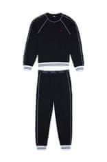 Diesel Pánské pyžamo A03892 - 0PCAF černá s bílou - Diesel XL černá s bílou