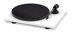 Pro-Ject Pro-Ject E1 BT + OM5e Gramofon Plug &amp; Play Hi-Fi, Bluetooth, bílý