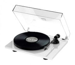 Pro-Ject Pro-Ject E1 BT + OM5e Gramofon Plug &amp; Play Hi-Fi, Bluetooth, bílý