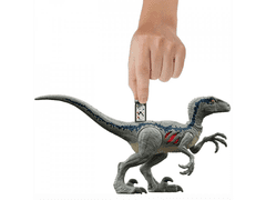 JurassicPark Jurský Svět Figurky - Extreme Damage Owen a Velociraptor Blue.