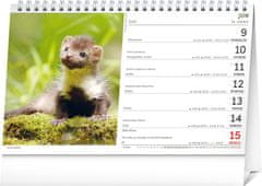 Grooters NOTIQUE Stolový Poľovnícky kalendár 2025, 23,1 x 14,5 cm
