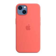 Apple silikonový kryt s MagSafe na iPhone 13 Pomelově růžová