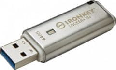 Kingston IronKey Locker+ 50 64GB / USB 3.2 / Šifrování XTS-AES