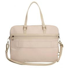 Joummabags Pepe Jeans Morgan Beige - Brašna na notebook 15,6", 7926033