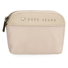 Joummabags Pepe Jeans Morgan Beige - Peněženka na mince, 7928033