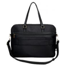 Joummabags Pepe Jeans Morgan Black - Brašna na notebook 15,6", 7926031