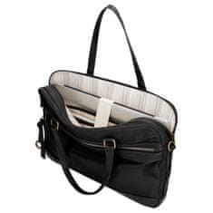 Joummabags Pepe Jeans Morgan Black - Brašna na notebook 15,6", 7926031