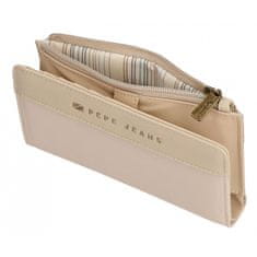 Joummabags Pepe Jeans Morgan Beige - Dámská peněženka, 7928633