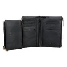 Joummabags Pepe Jeans Morgan Black - Dámská peněženka, 7928331