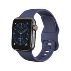 Drakero Silikonový pásek pro Apple Watch tmavě modrý 38/40 mm PRCZ-4337