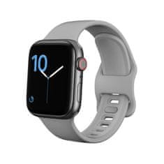 Drakero Silikonový pásek pro Apple Watch šedý 42/44 mm PRCZ-4337