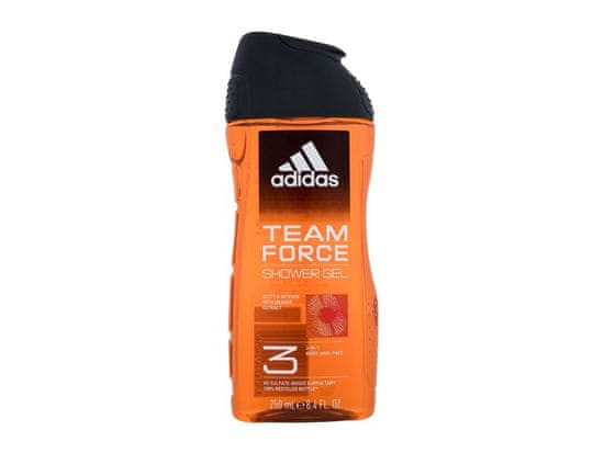 Adidas Adidas - Team Force Shower Gel 3-In-1 - For Men, 250 ml