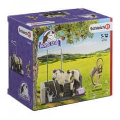 Schleich Mycí kout pro koně s příslušenstvím