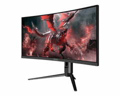 MSI Gaming monitor Optix MAG301CR2, 29.5" zakřivený /2560 x 1080 (WFHD)/VA LED, 200Hz/1ms/3000:1/300cd / m2 /2xHDMI/DP/USB-C